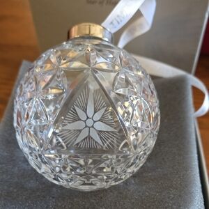 Waterford Crystal, Times Square Collection, 2000, Star Of Hope Ornament